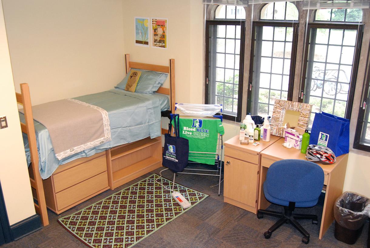 green dorm room certification