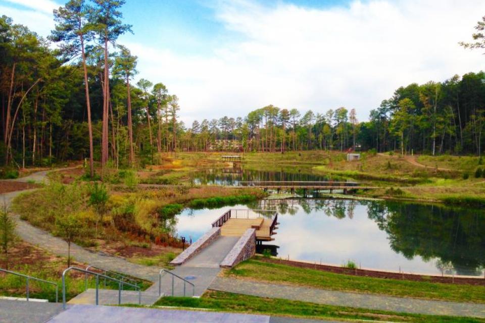 photo of Duke Reclamation pond